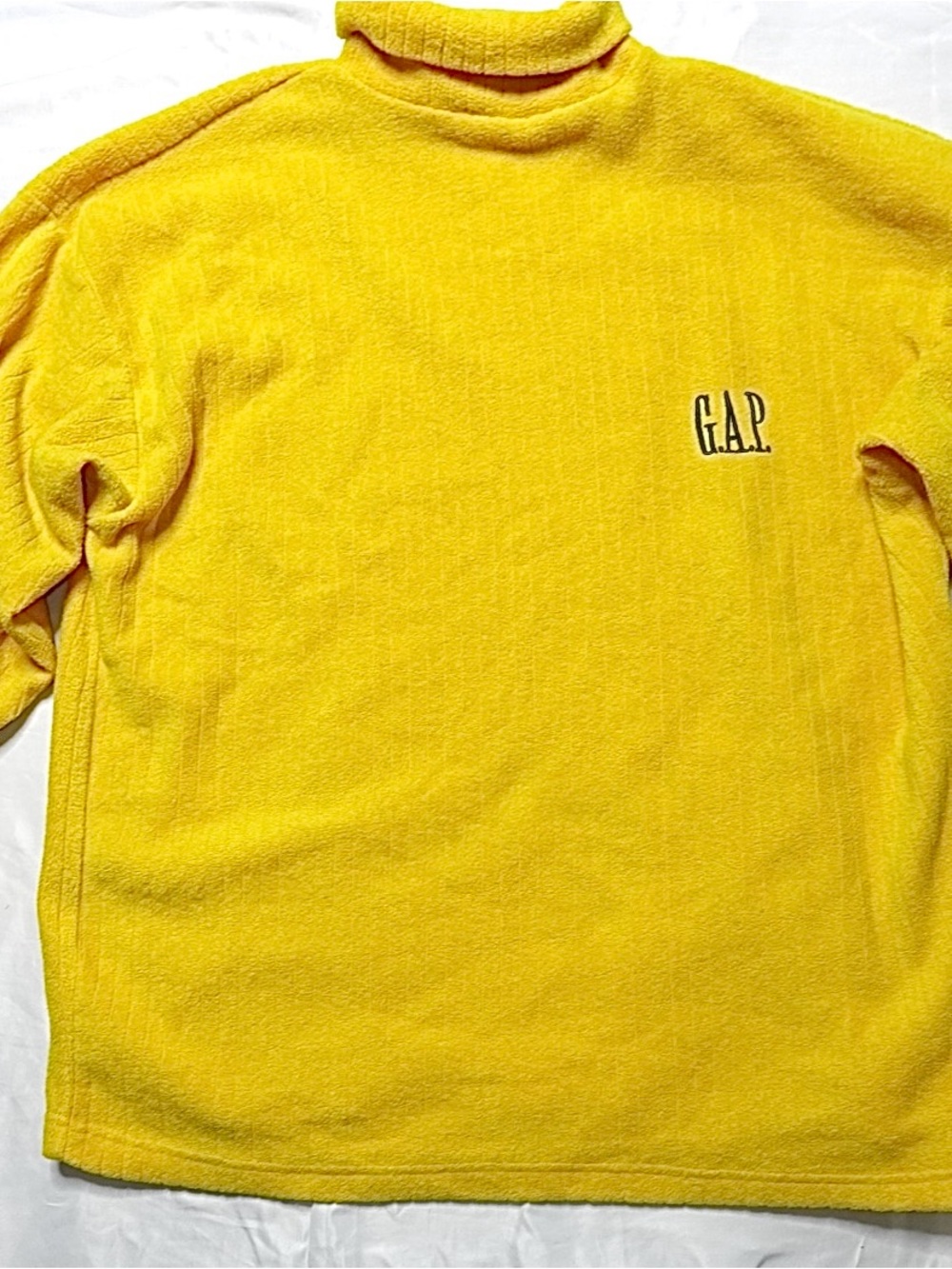 GAP Yellow Turtleneck Sweater
